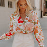 Amore Kisses Floral Bodysuit Image - 1
