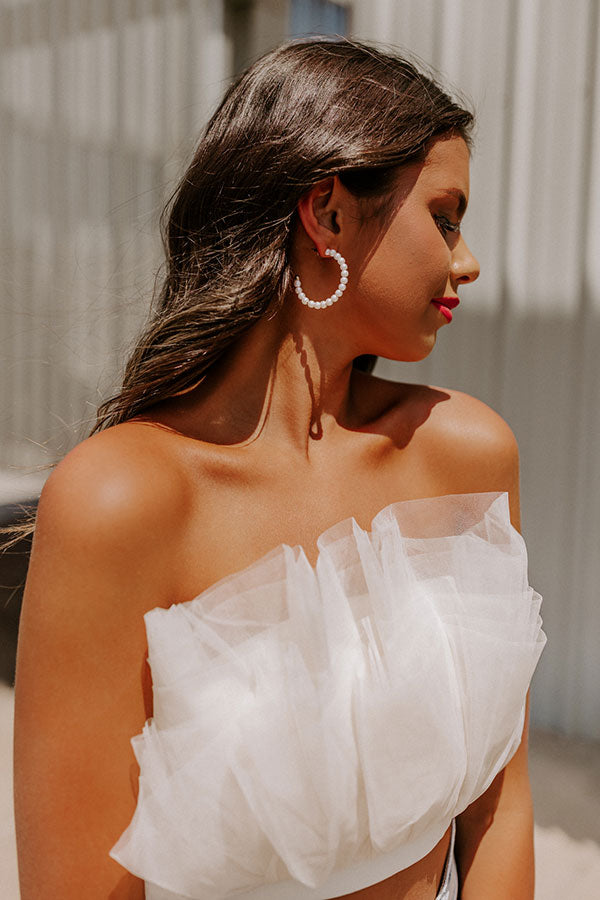 Lean Into Me Hoop Earrings