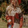 Felt The Chill Corduroy Button Up In Beige Image - 1