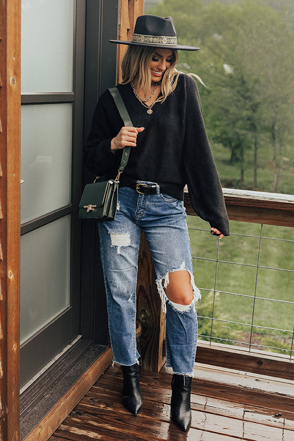 Sequoia Snuggles Sweater In Black