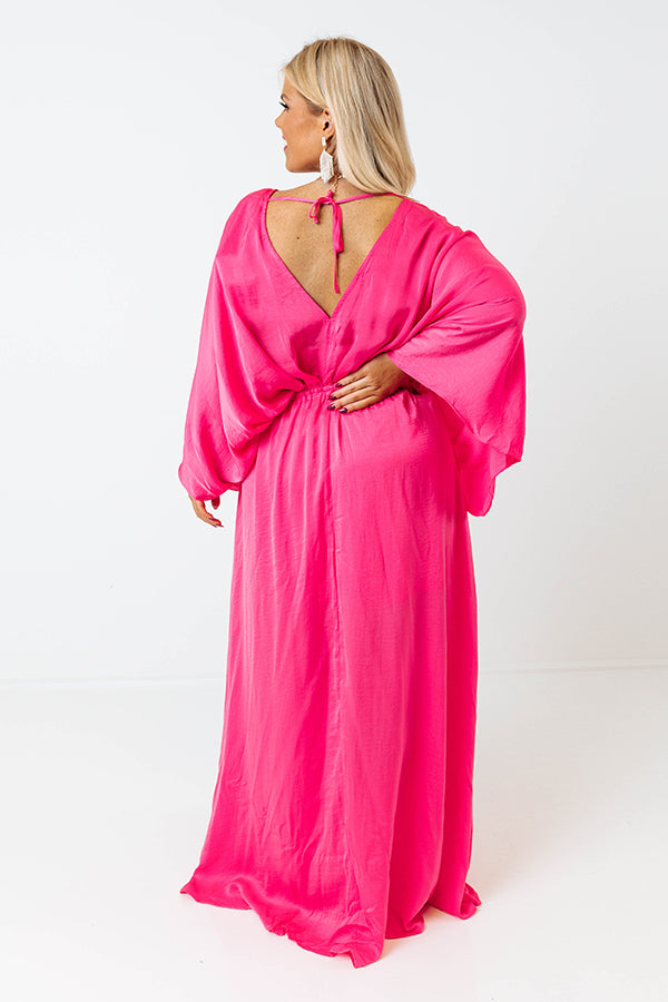 Pretty In Palisades Maxi in Hot Pink Curves Impressions Online Boutique Pretty In Palisades Maxi in Hot Pink Curves Impressions Online Boutique