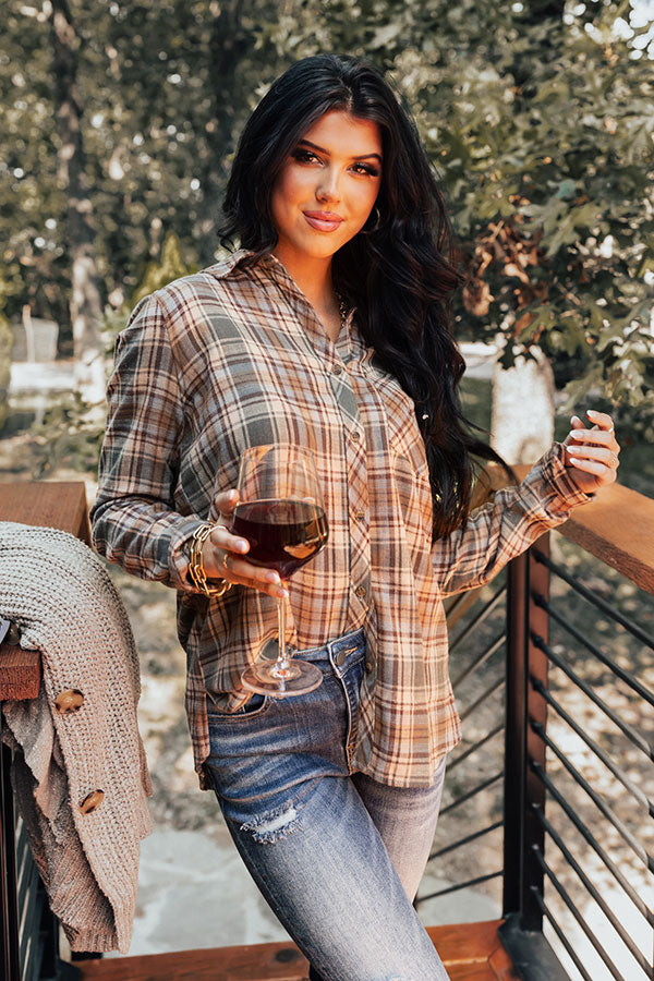 Autumn Sunshine Flannel In Olive