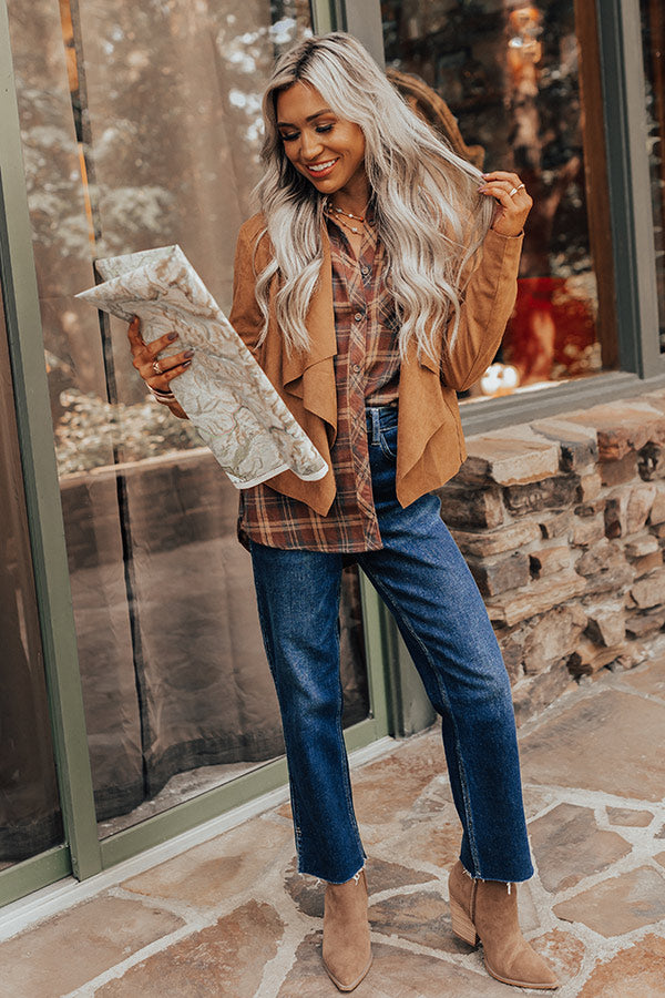 The Westman Faux Suede Jacket