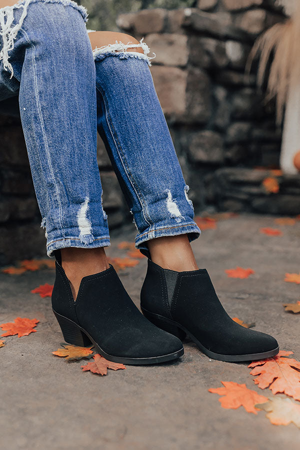The Shawn Faux Nubuck Bootie