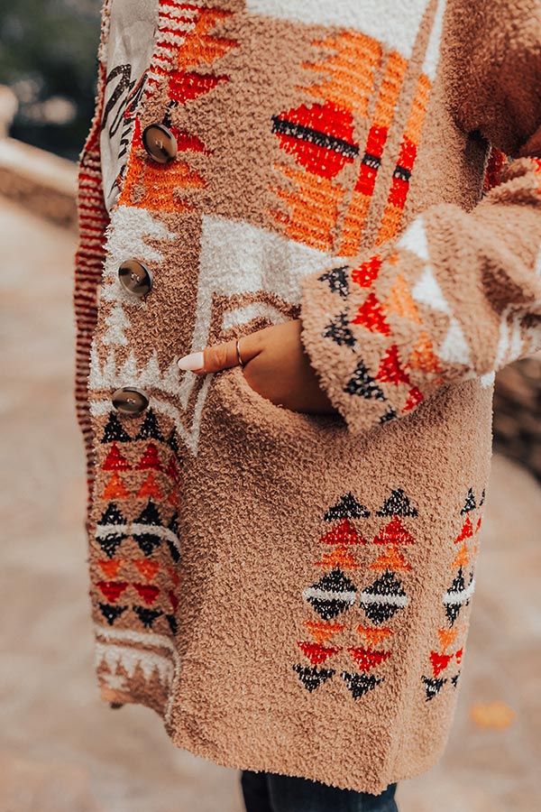 Free people hot sale aztec cardigan