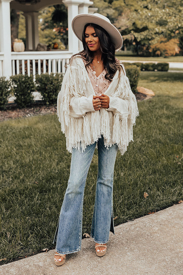 Hello Lovely Fringe Cardigan