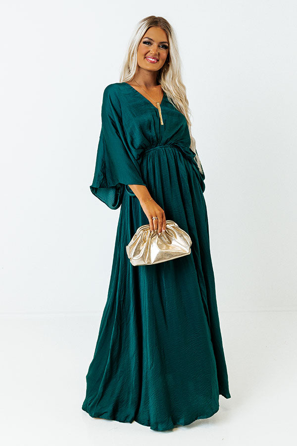 Pretty In Palisades Maxi in Hunter Green Impressions Online Boutique Pretty In Palisades Maxi in Hunter Green Impressions Online Boutique