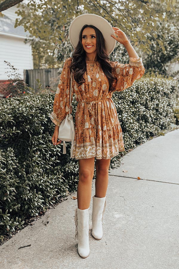 Cider So Sweet Shift Dress