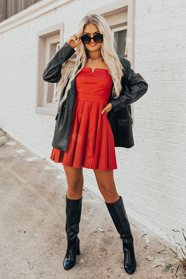 The Luella Faux Leather Jacket The Luella Faux Leather Jacket
