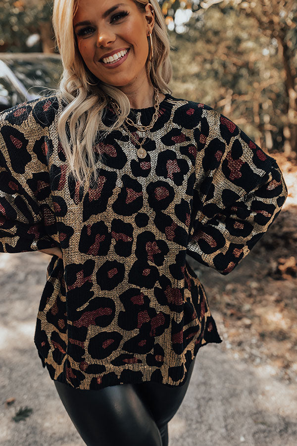 Unique design allows you to get a Comfy USA Bottoms Extra Long Legging -  Sweater Leopard