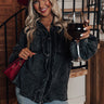 Autumn Brunch Button Up In Vintage Black Image - 1