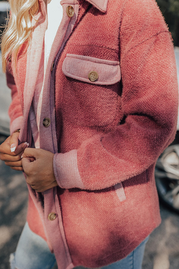 Boston Chill Jacket In Blush