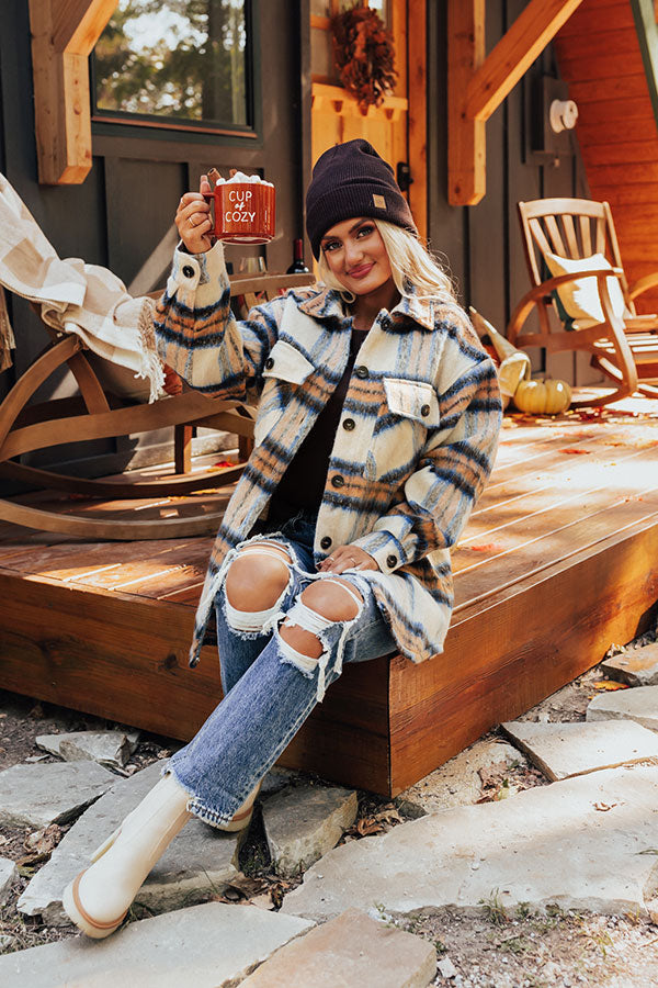 Perfect Days Ahead Plaid Jacket