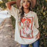 Pink Floyd Marquee London Distressed Graphic Tee in Champagne Image - 1