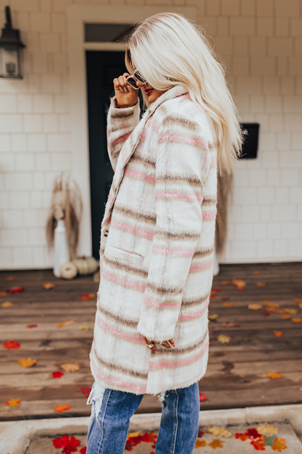 Layers Of Love Plaid Coat