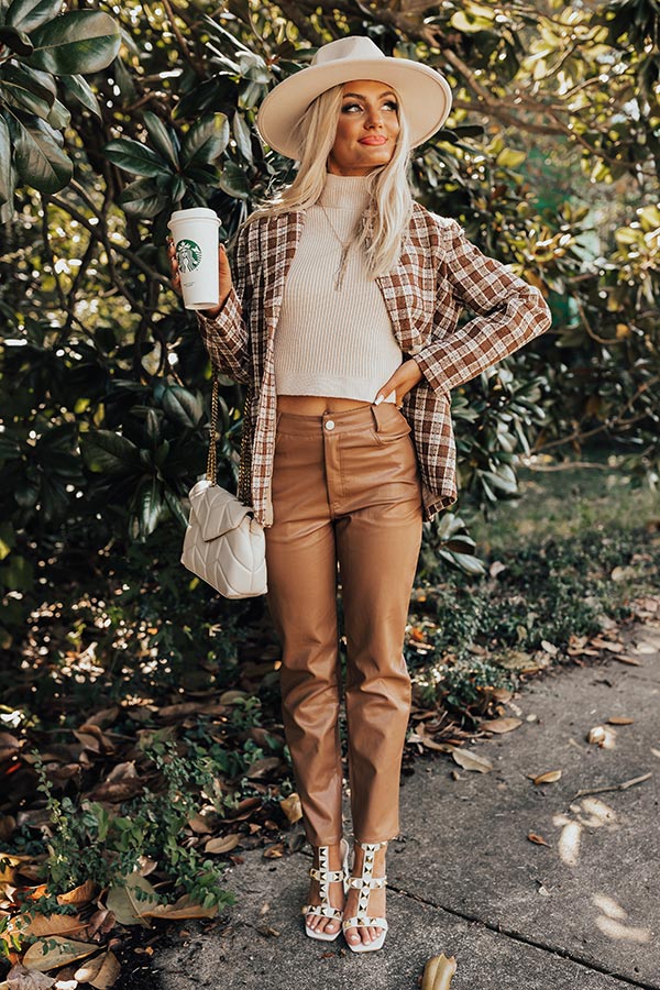 Cozy In Montauk Knit Top In Birch