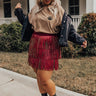 Touchdown Vintage Graphic Tee In Brown Curves Image - 1