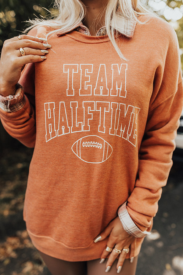 Team Halftime Graphic Sweatshirt