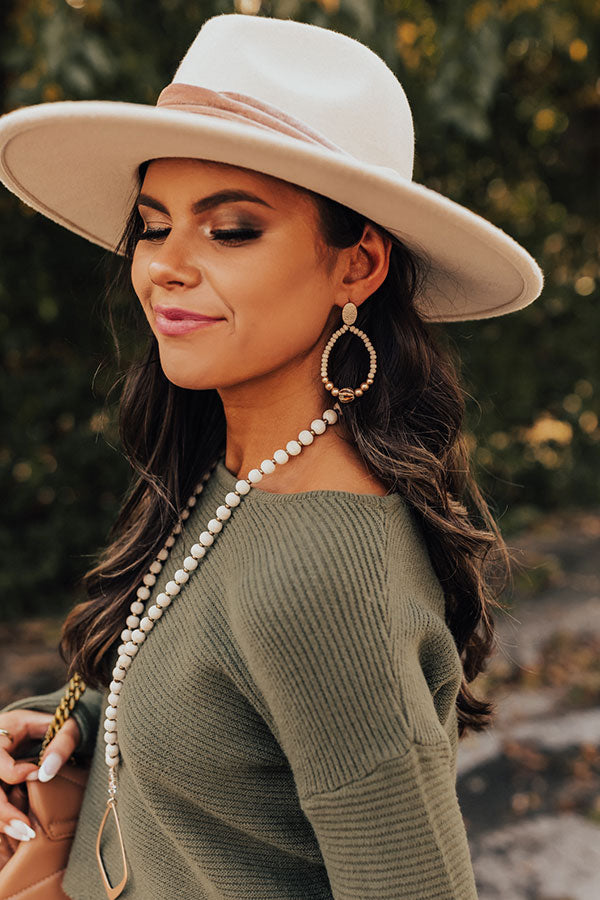 The Abigail Earrings In Natural