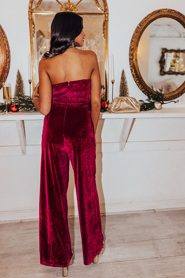 My Type Velvet Jumpsuit Image - 1