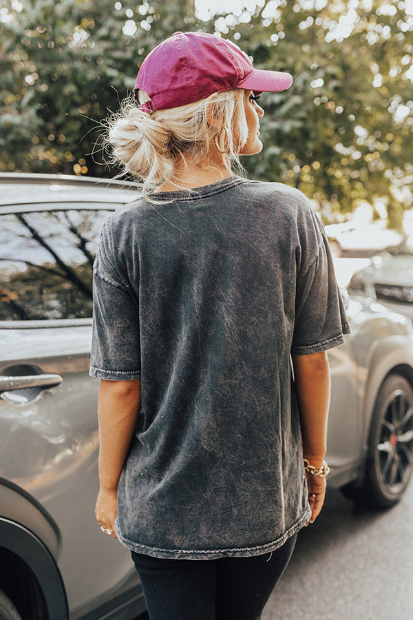 Tailgate Club Vintage Graphic Tee In Vintage Black Image - 1