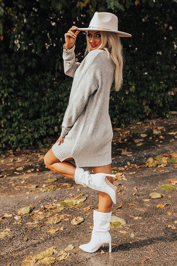 Very Chilly Sweater Dress In Grey Impressions Online Boutique Very Chilly Sweater Dress In Grey Impressions Online Boutique