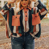 Sweeter In Stripes Sweater In Dark Coral Curves Image - 1