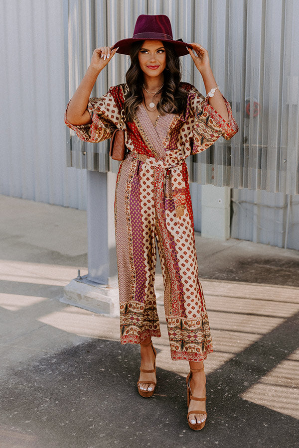 Star In The Making Satin Jumpsuit