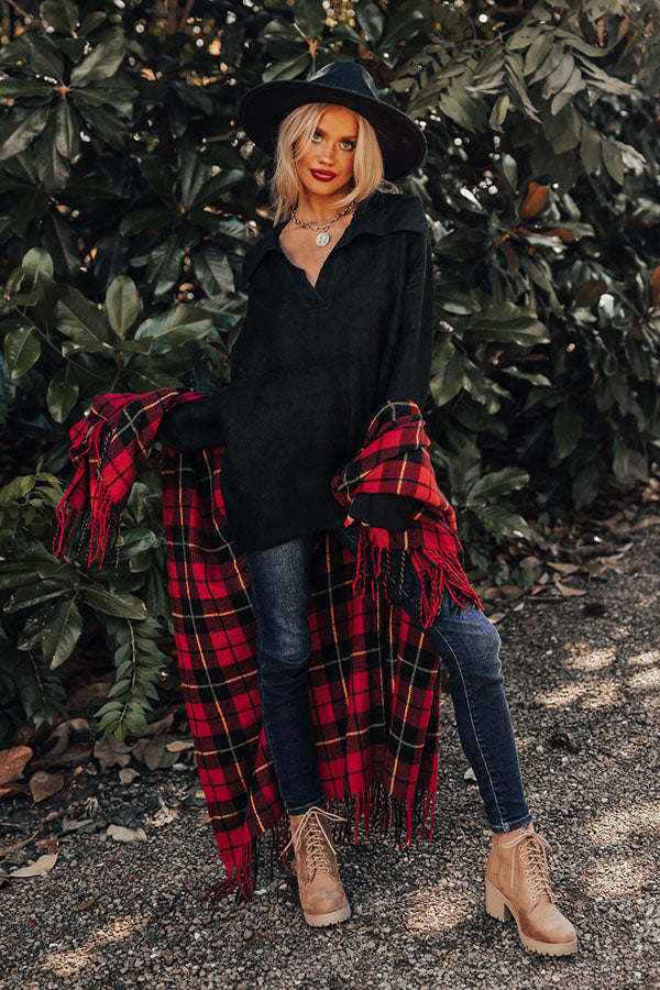 Snowfall Feels Sweater In Black