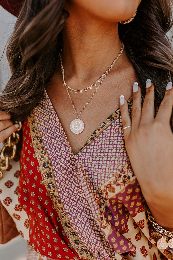 Making It Happen Layered Necklace