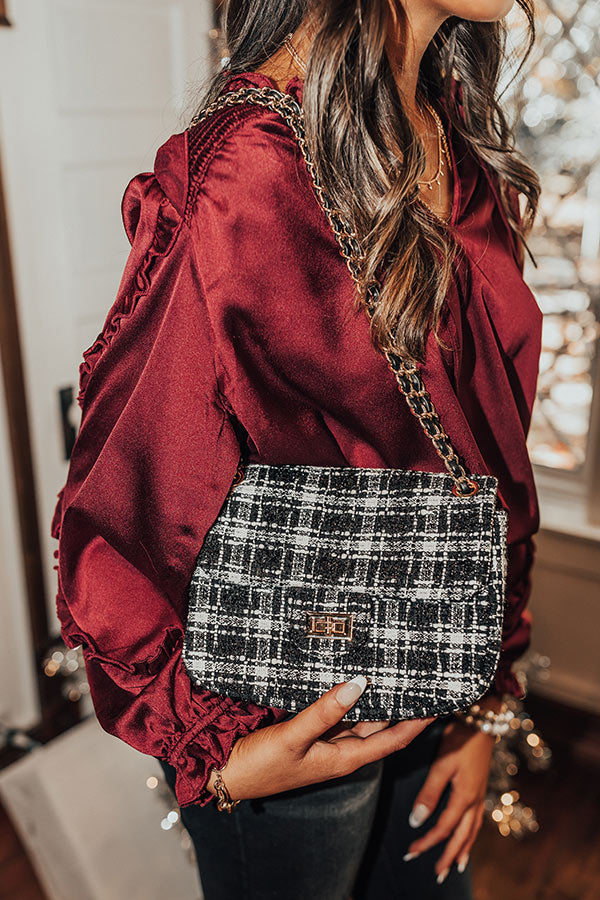 Friends To Lovers Tweed Crossbody