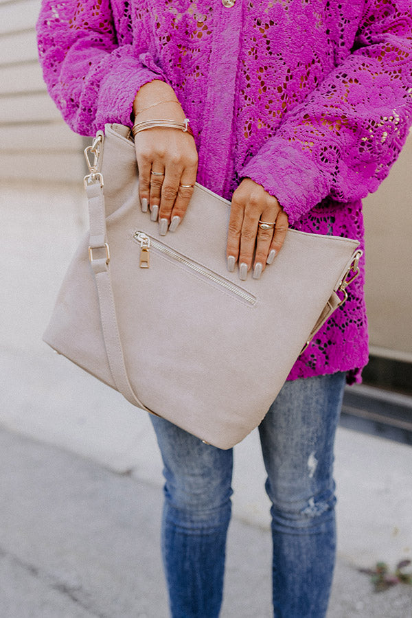 Starry Evening Woven Tote