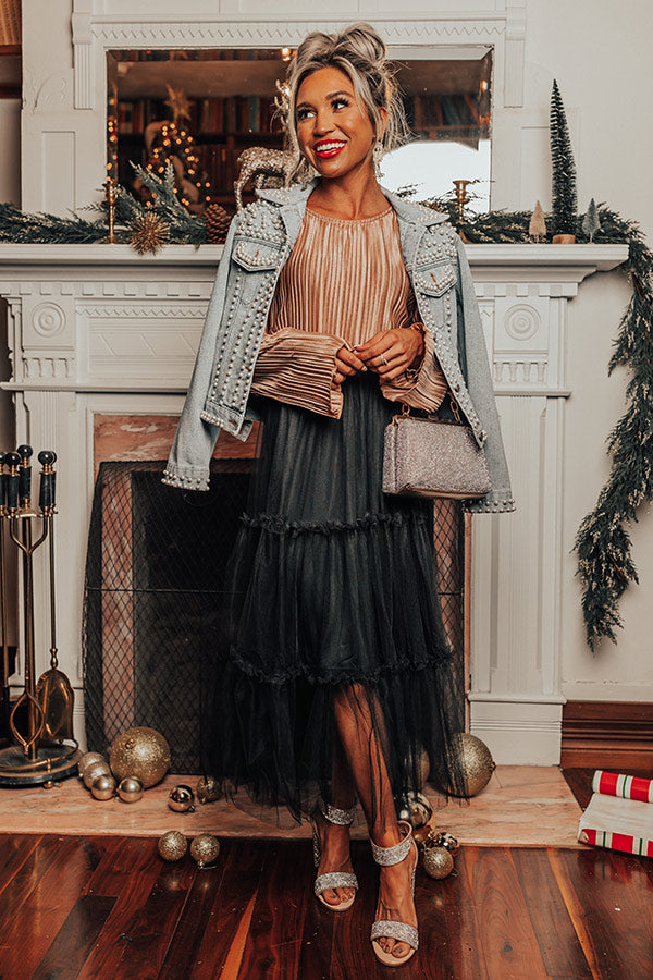 Classy And Chic Tulle Skirt