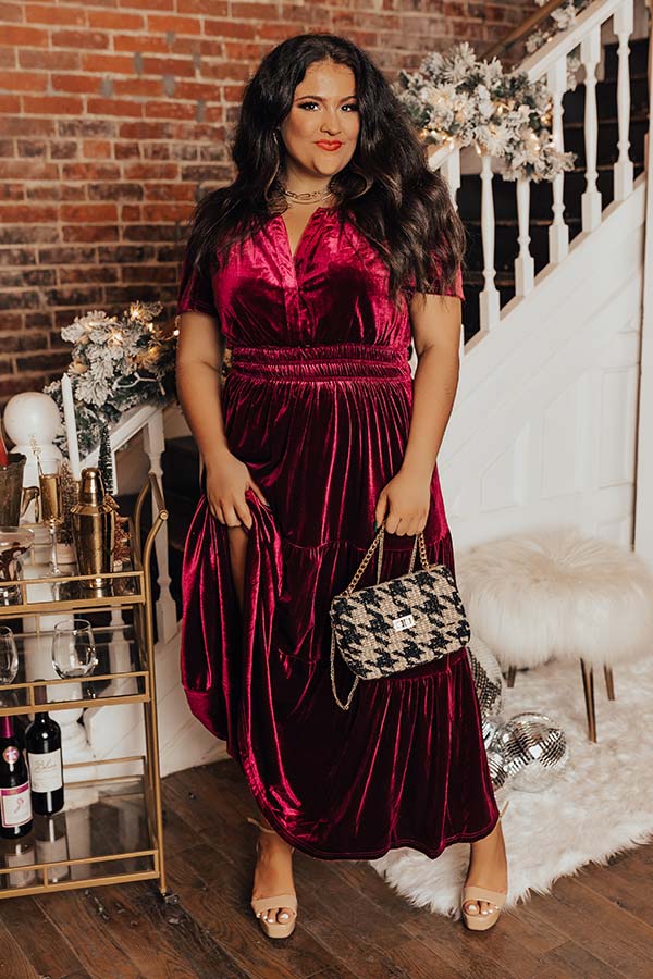 Better By Moonlight Velvet Maxi Dress In Wine Curves Impressions Online Boutique Better By Moonlight Velvet Maxi Dress In Wine Curves Impressions Online Boutique