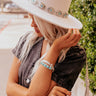 Countryside Retreat Felt Fedora in Ivory Image - 1