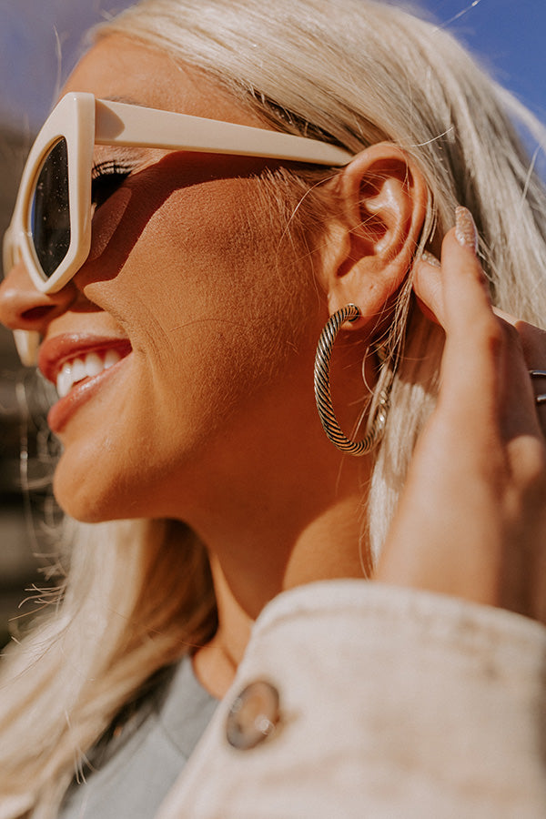 Downtown Show Hoop Earrings