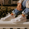 The Mia Vintage Sneaker In Pink Image - 1