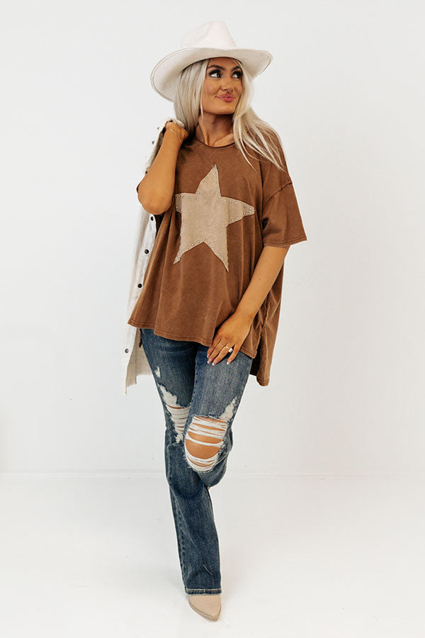 Stargazing Mineral Wash Tee