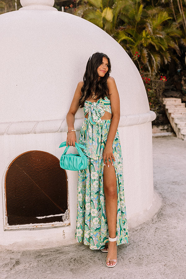 Flirty Moments Floral Maxi Skirt