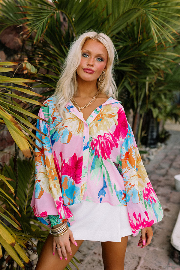 Heavenly Touch Floral Top