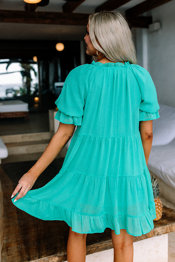 Light Of My Life Shift Dress In Green