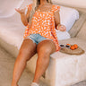 Shaken Or Stirred Floral Tank Curves Image - 1