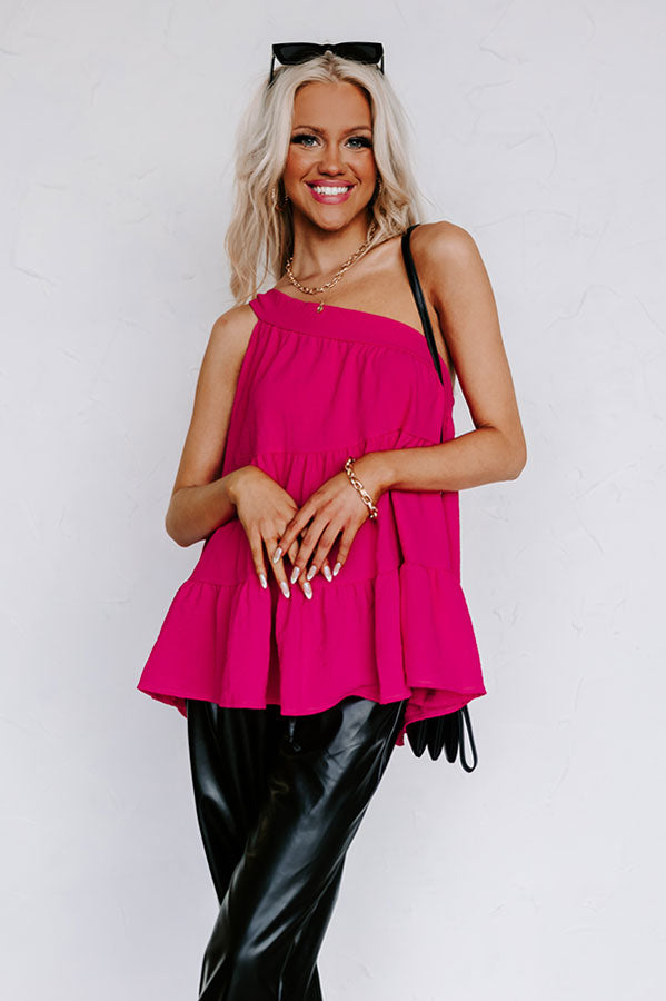 Dancing In Brooklyn One Shoulder Top