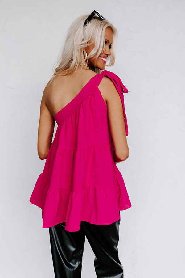 Dancing In Brooklyn One Shoulder Top