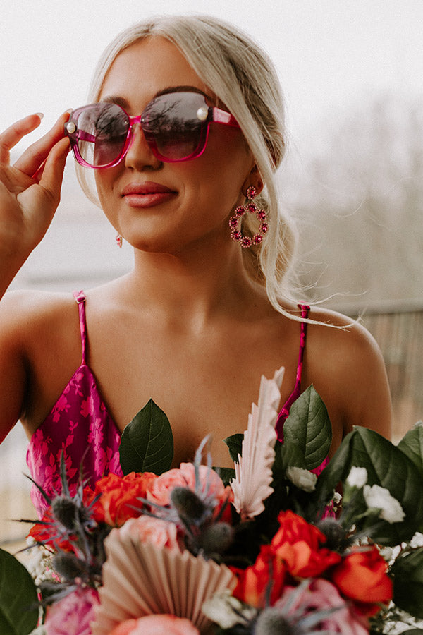 Unwinding In Paradise Sunnies In Pink