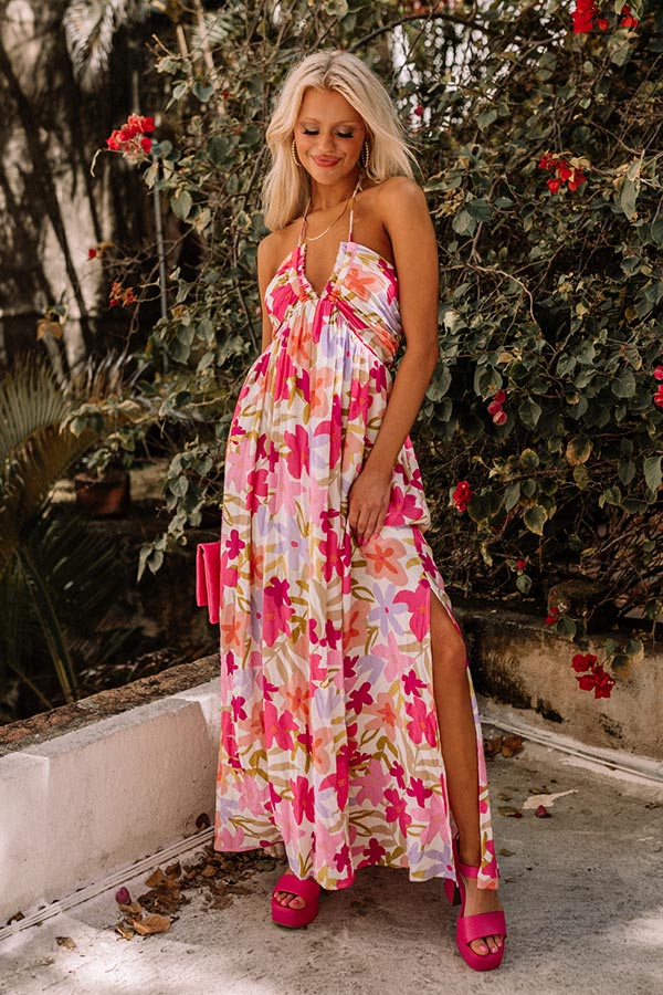 Cozumel Adventure Floral Maxi