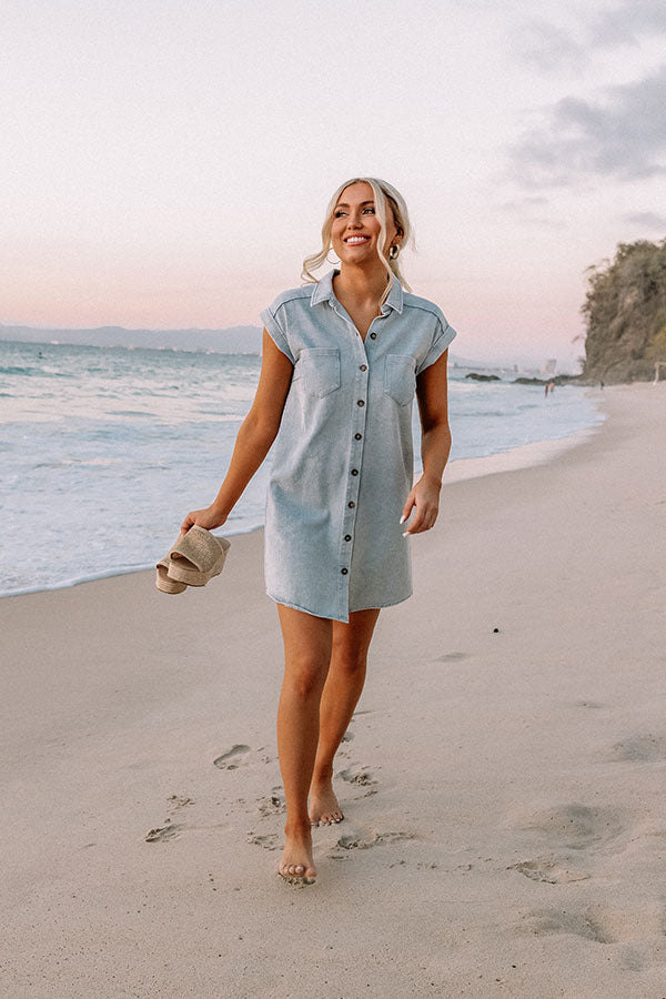 The Right Weather Denim Dress