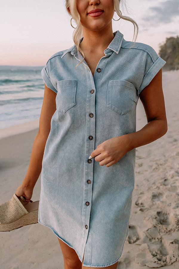 The Right Weather Denim Dress