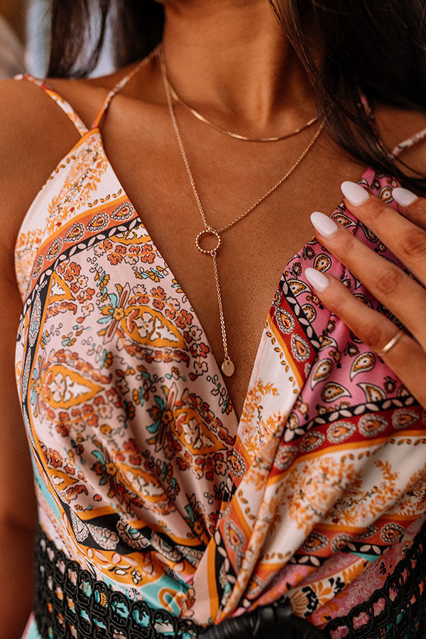 Private Jet Hopping Necklace