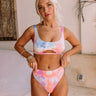 Tulum Tanlines Watercolor Bikini Top Image - 1